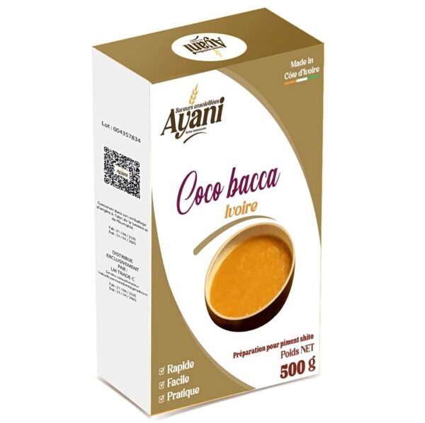 Ivoire "Coco Bacca" - Sans épices - 500g