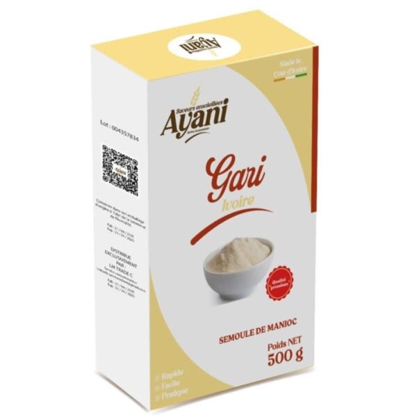 Ivoire "Gari" - Produit Bio AH - 500g